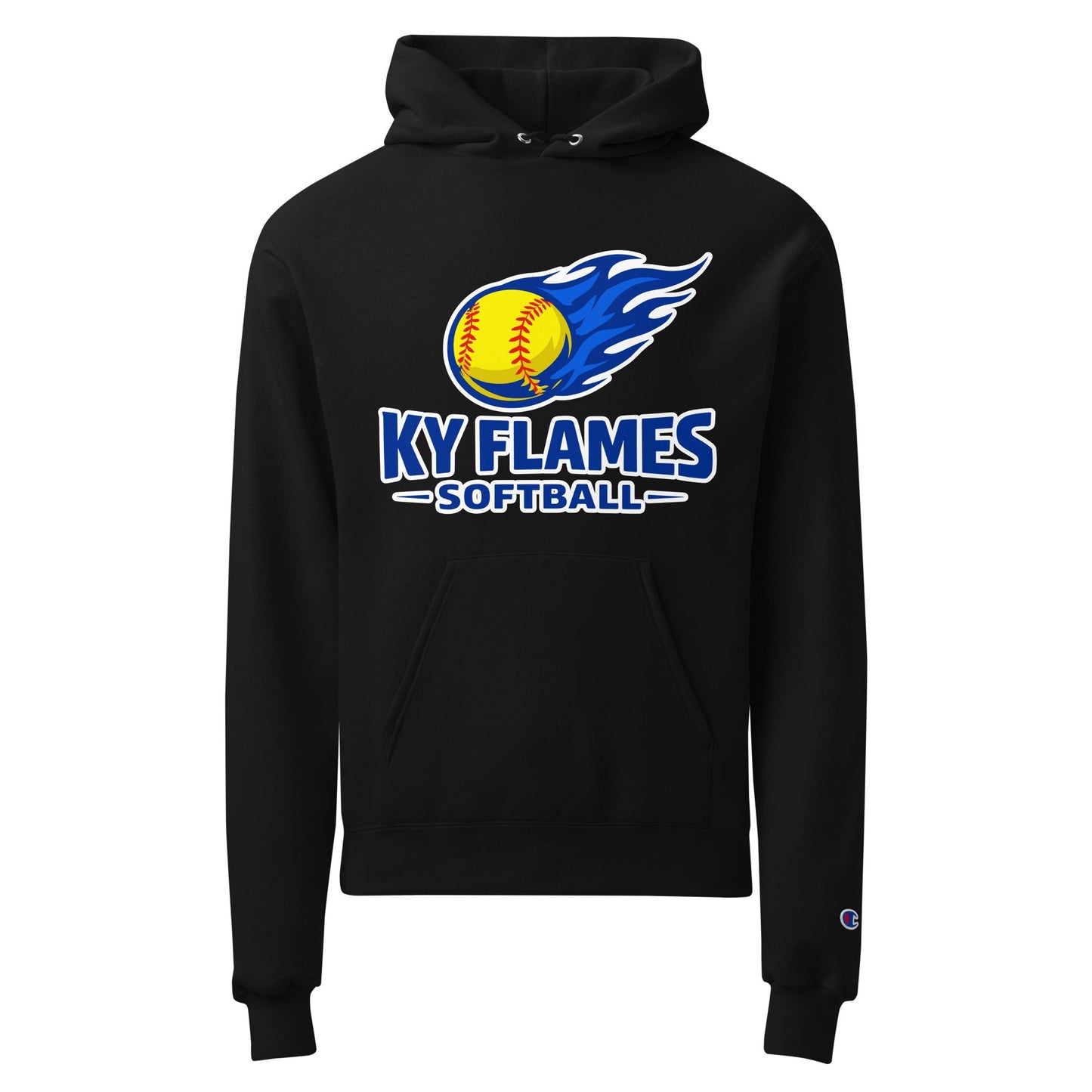 Signature | Champion Hoodie | KY Flames | Mark Logo