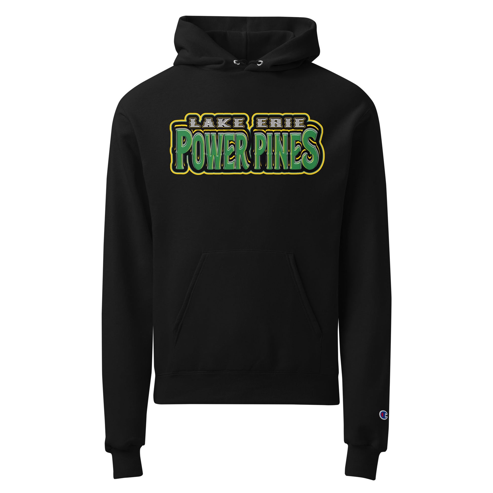 Signature | Champion Hoodie | Lake Erie Power Pines | Script Logo