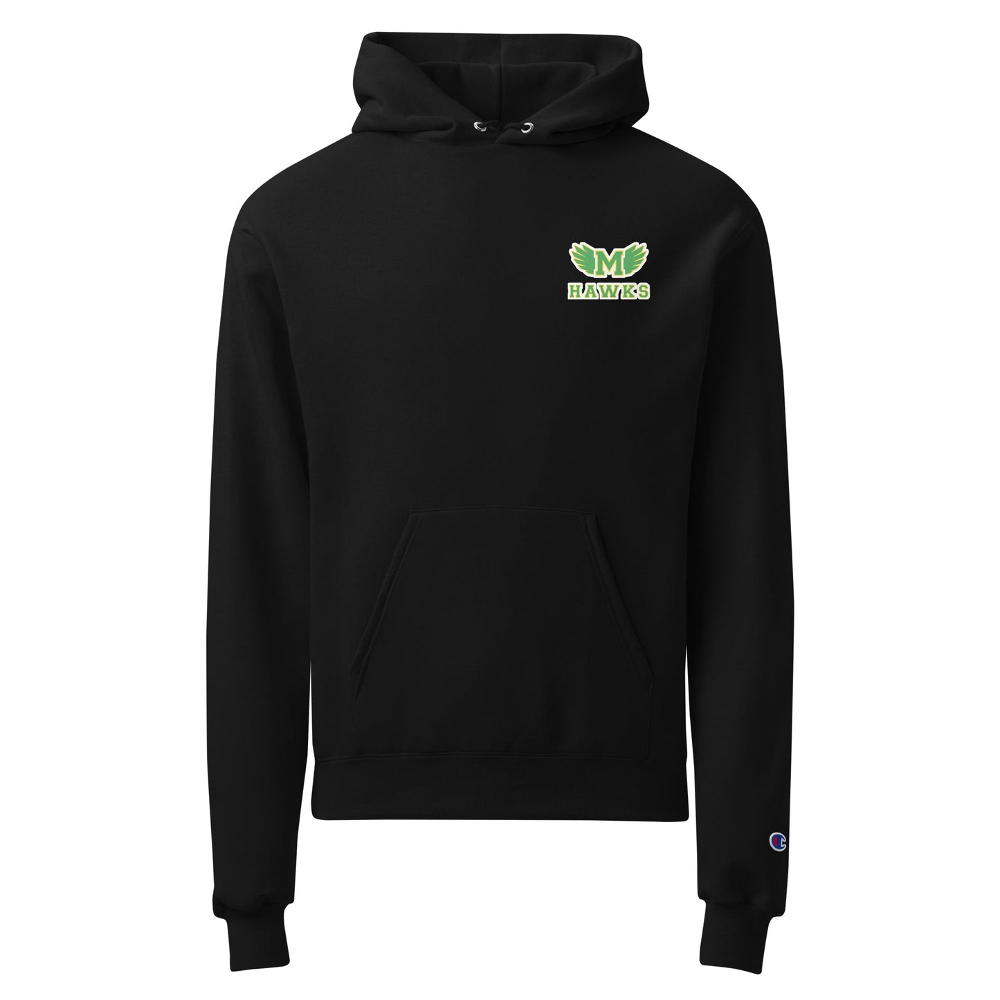 Signature | Champion Hoodie | Lake Minneola Hawks Football | Icon Logo