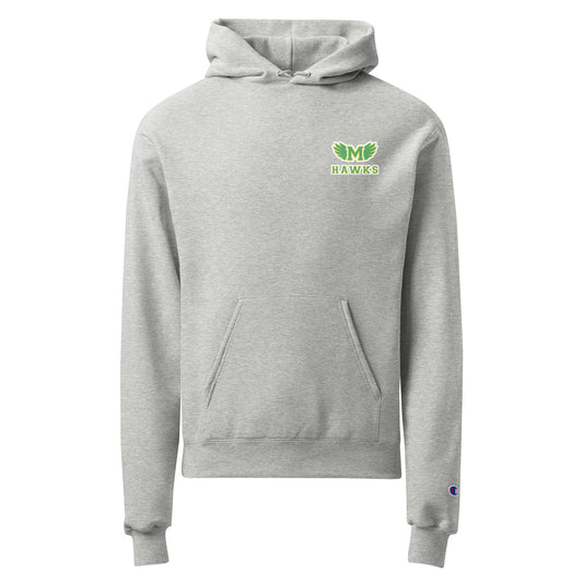 Signature | Champion Hoodie | Lake Minneola Hawks Football | Icon Logo