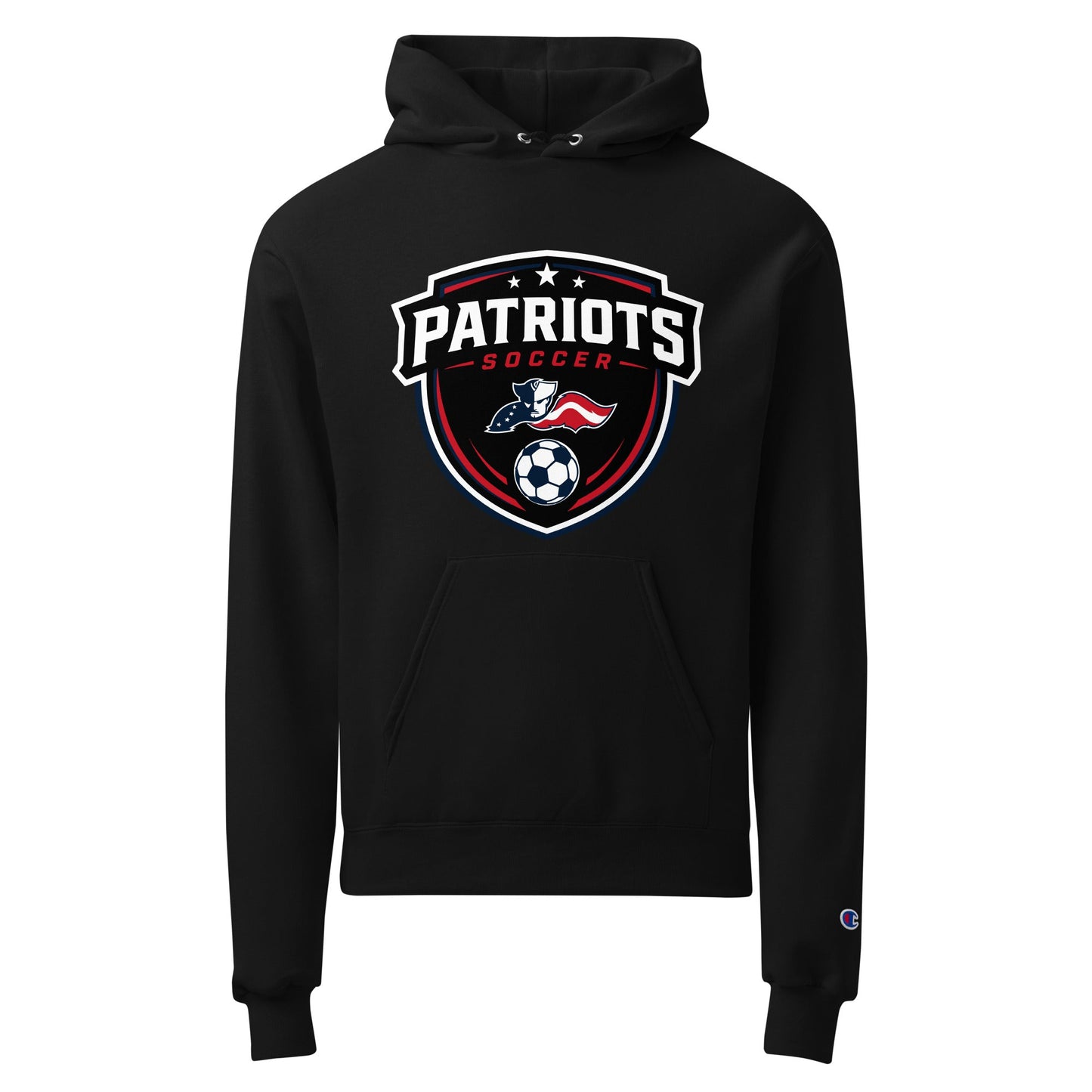 Signature | Champion Hoodie | LFMS Athletics | Patriots Soccer Logo