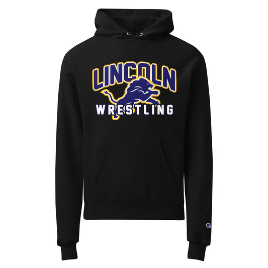 Signature | Champion Hoodie | Lincoln High School | Crest Logo