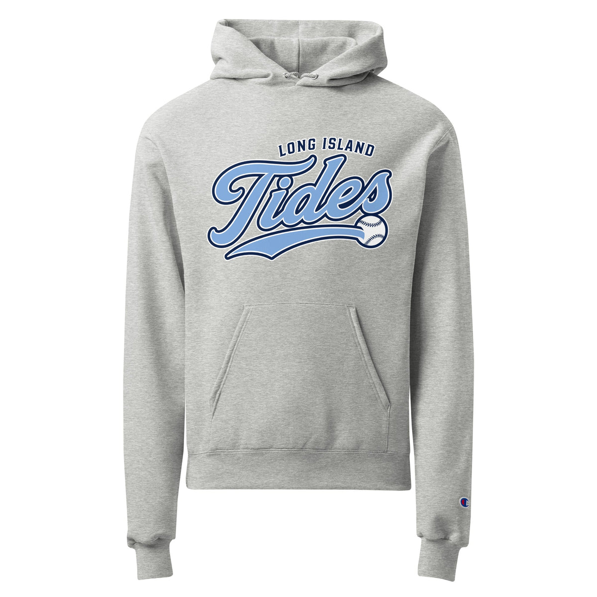 Signature | Champion Hoodie | Long Island Tides Baseball | Athletics Logo