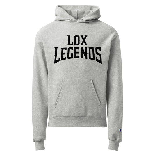 Signature | Champion Hoodie | Lox Legends | Script Logo