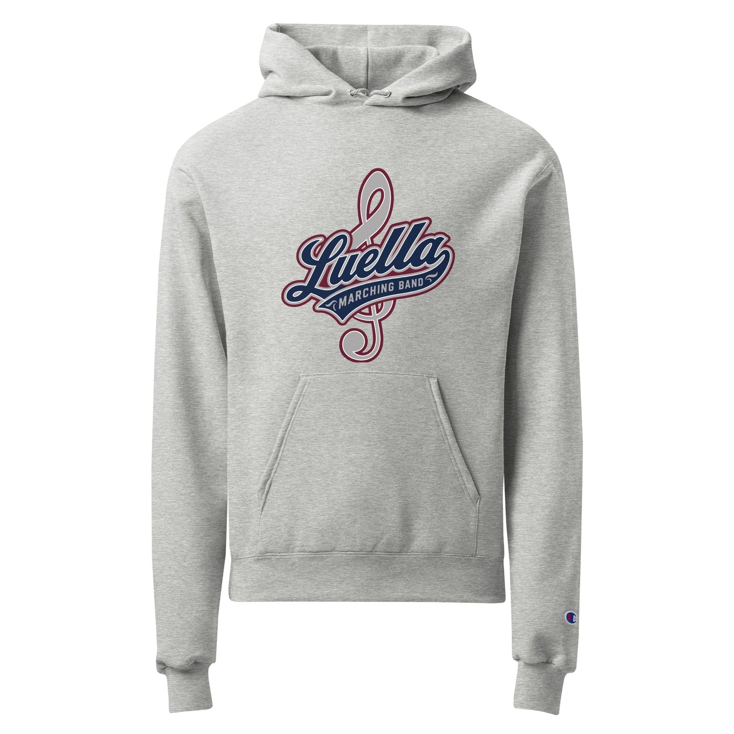 Signature | Champion Hoodie | Luella High School Marching Band | Crest Logo