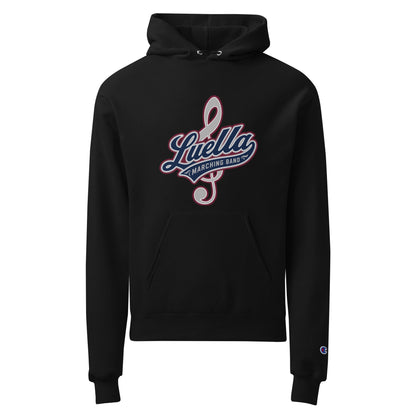 Signature | Champion Hoodie | Luella High School Marching Band | Crest Logo