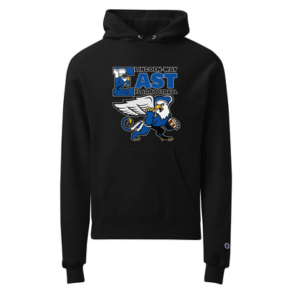Signature | Champion Hoodie | LWE Flag Football | Vanguard Logo