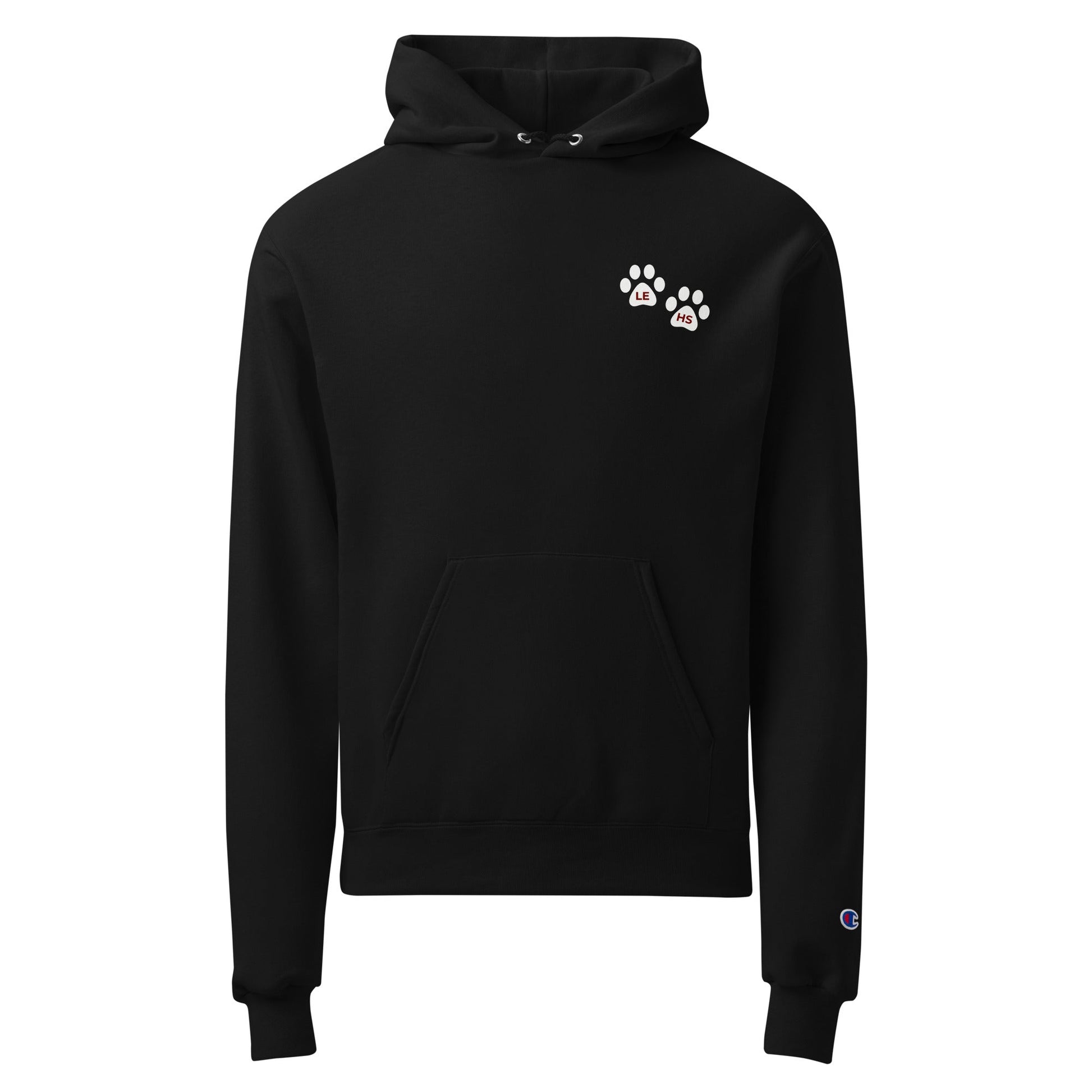 Signature | Champion Hoodie | Lynn English Cheerleading | Paws Logo