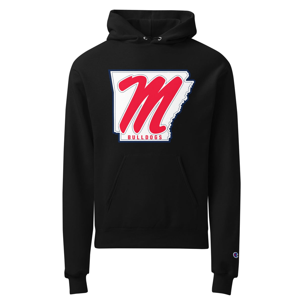 Signature | Champion Hoodie | Maumelle Bulldogs 2035 | Emblem Logo