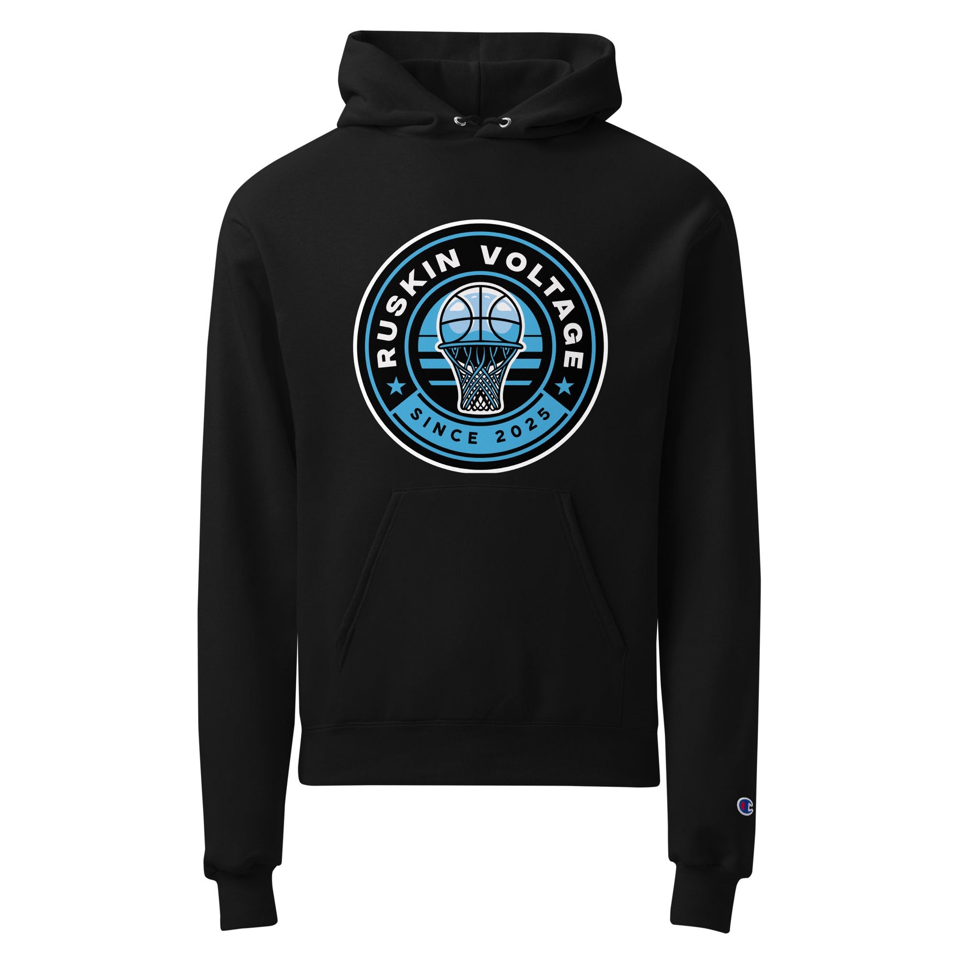 Signature | Champion Hoodie | Maximum Voltage Athletics District | Hoop Crest Logo