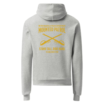 Signature | Champion Hoodie | Metro Nashville Police Department Horse Mounted Patrol | Stand Tall Logo
