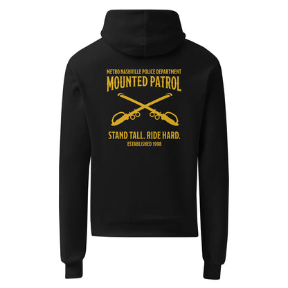Signature | Champion Hoodie | Metro Nashville Police Department Horse Mounted Patrol | Stand Tall Logo