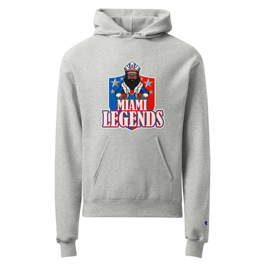 Signature | Champion Hoodie | Miami Legends Football | King Shield Logo