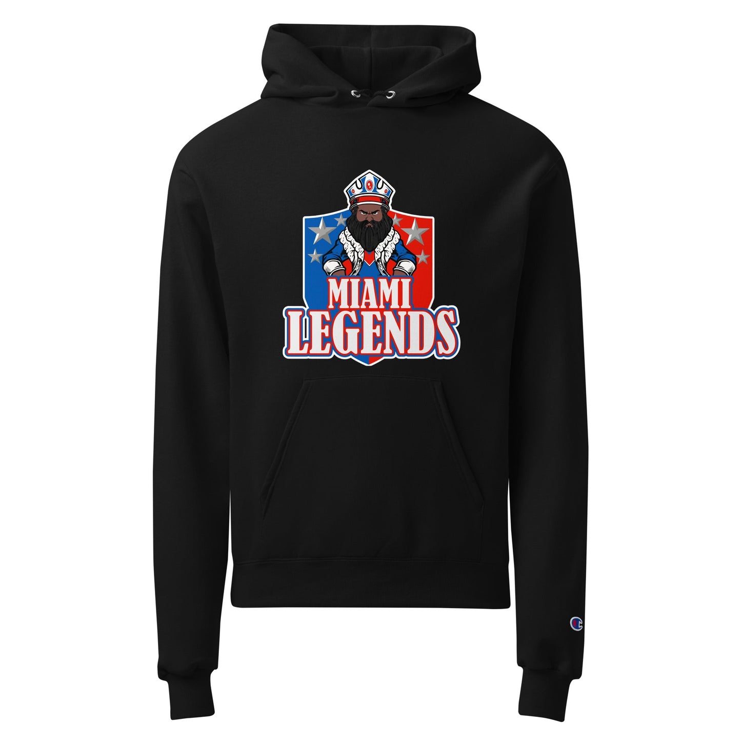 Signature | Champion Hoodie | Miami Legends Football | King Shield Logo
