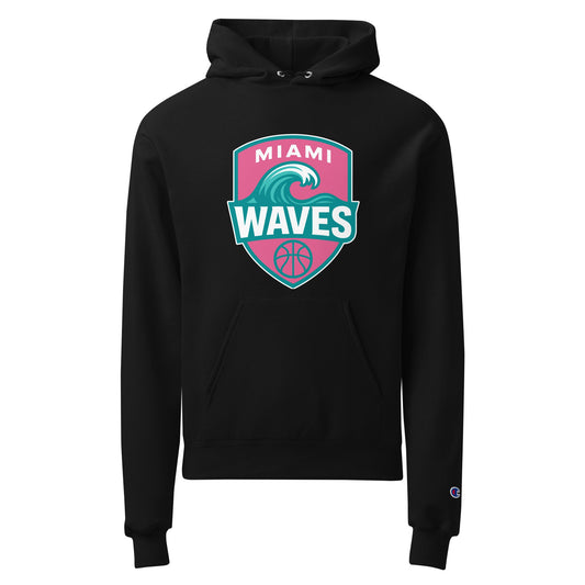 Signature | Champion Hoodie | Miami Waves | Shield Logo