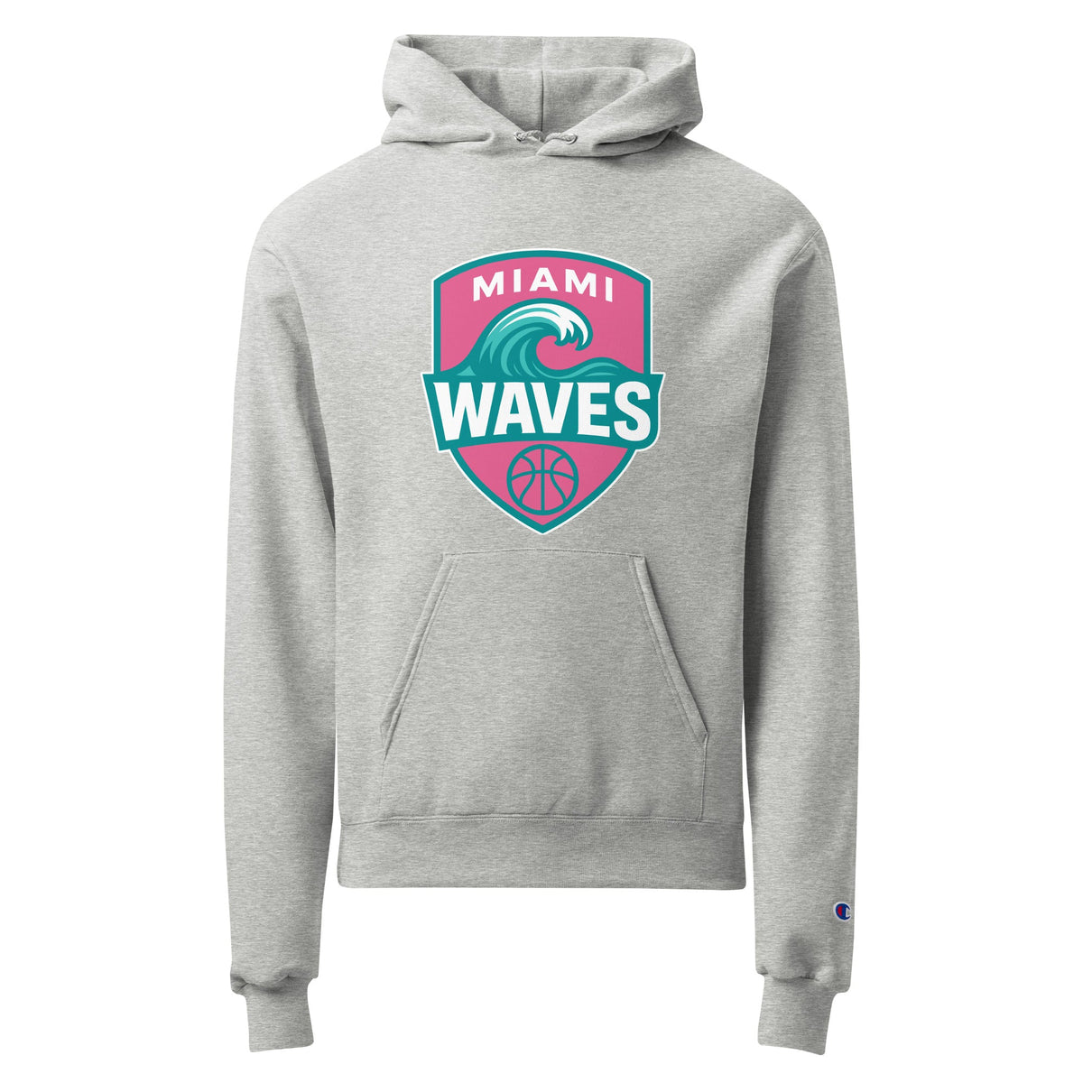 Signature | Champion Hoodie | Miami Waves | Shield Logo