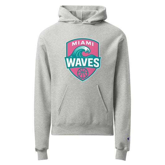 Signature | Champion Hoodie | Miami Waves | Shield Logo