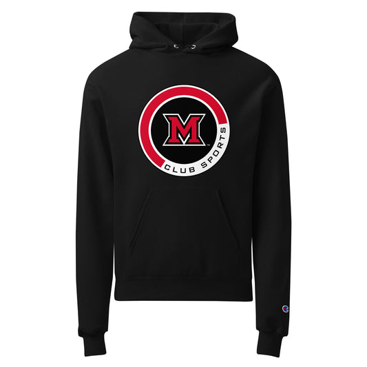 Signature | Champion Hoodie | Miami Women's Hockey | Badge Logo