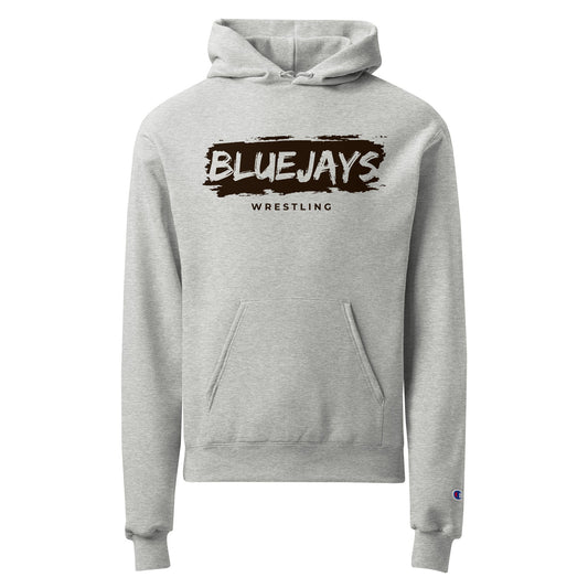 Signature | Champion Hoodie | Middlesex Bluejays Wrestling | Script Logo