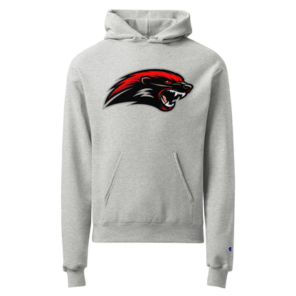 Signature | Champion Hoodie | Midwest Badgers | Emblem Logo
