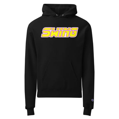 Signature | Champion Hoodie | Midwest Swing Softball | Mark Logo