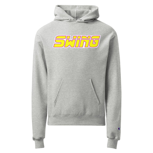 Signature | Champion Hoodie | Midwest Swing Softball | Mark Logo