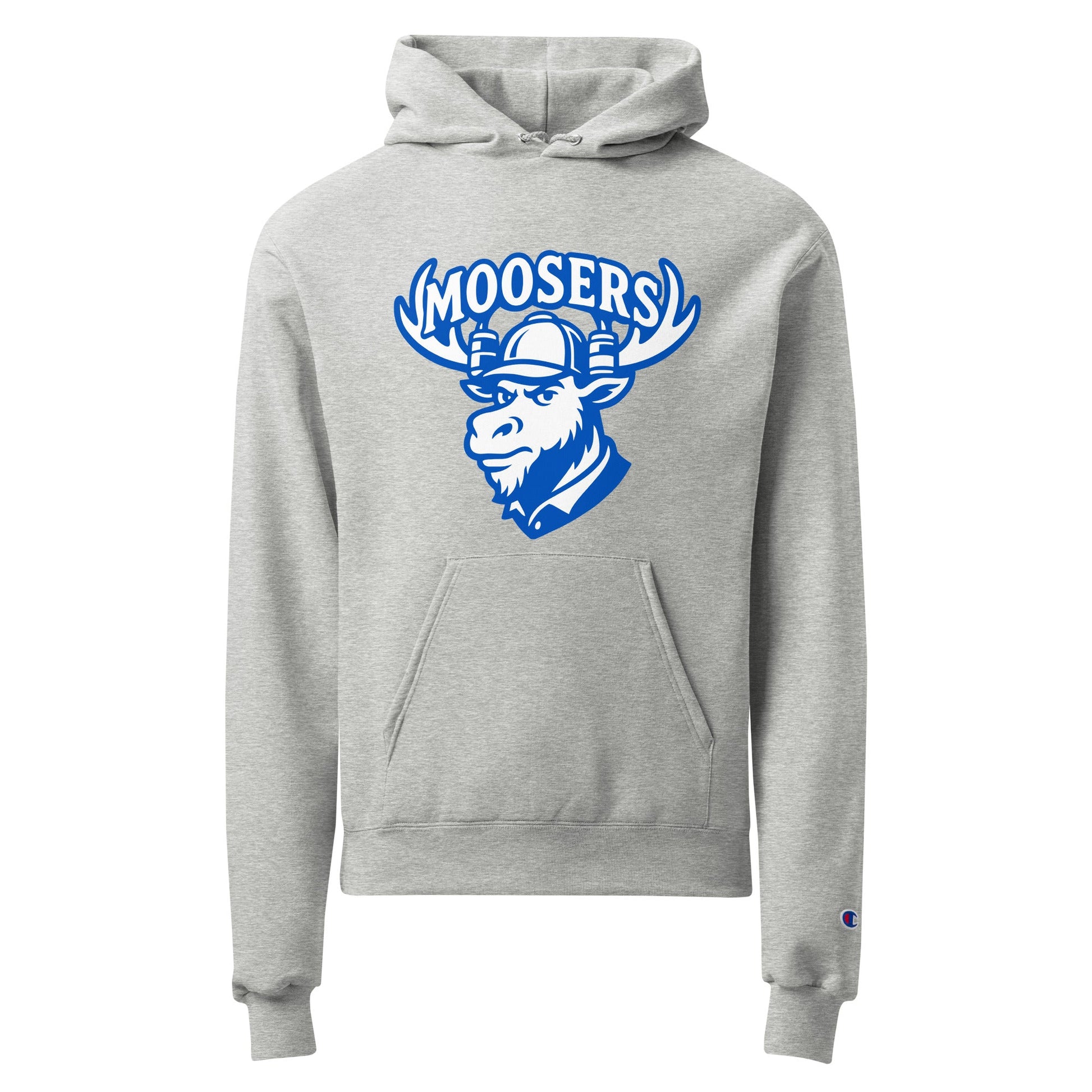 Signature | Champion Hoodie | Moosers | Mascot Logo