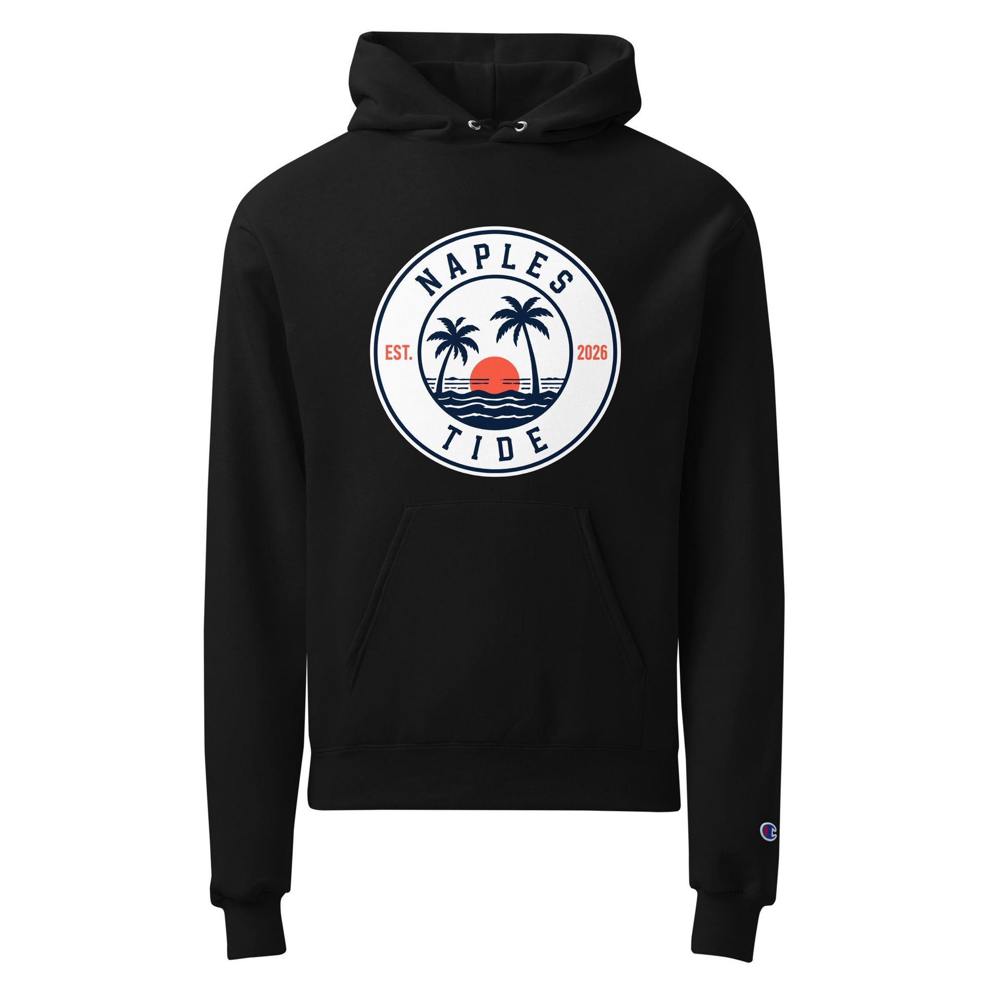 Signature | Champion Hoodie | Naples Tide | Badge Logo