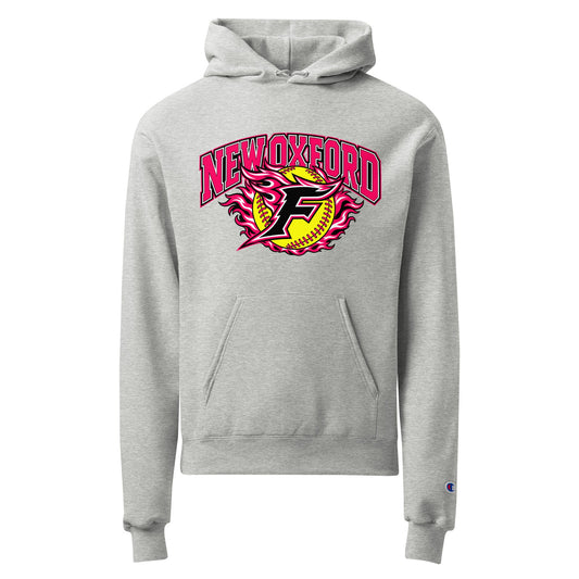 Signature | Champion Hoodie | New Oxford Girls Softball Association | Vanguard Logo