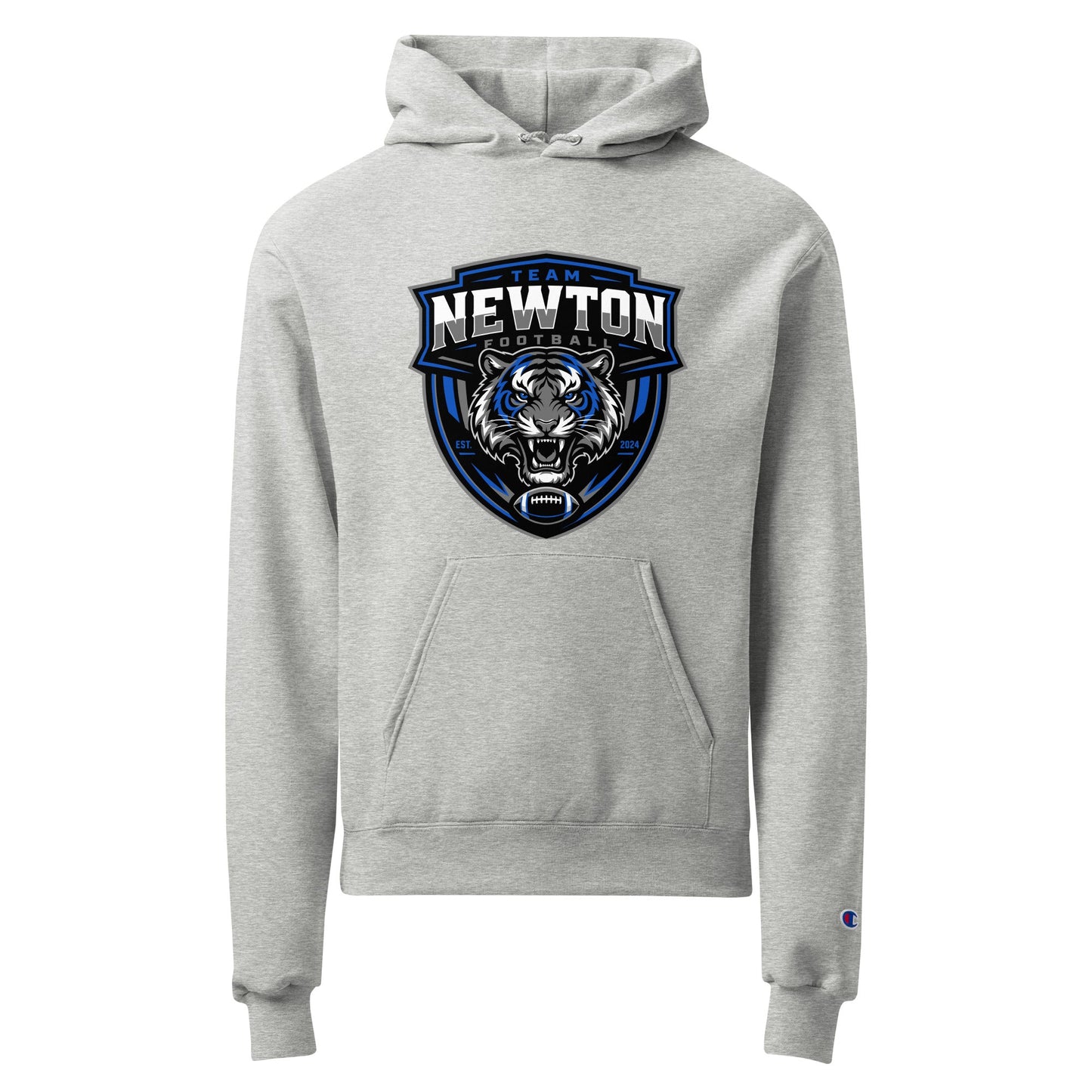 Signature | Champion Hoodie | Newton Youth football league | Shield Logo
