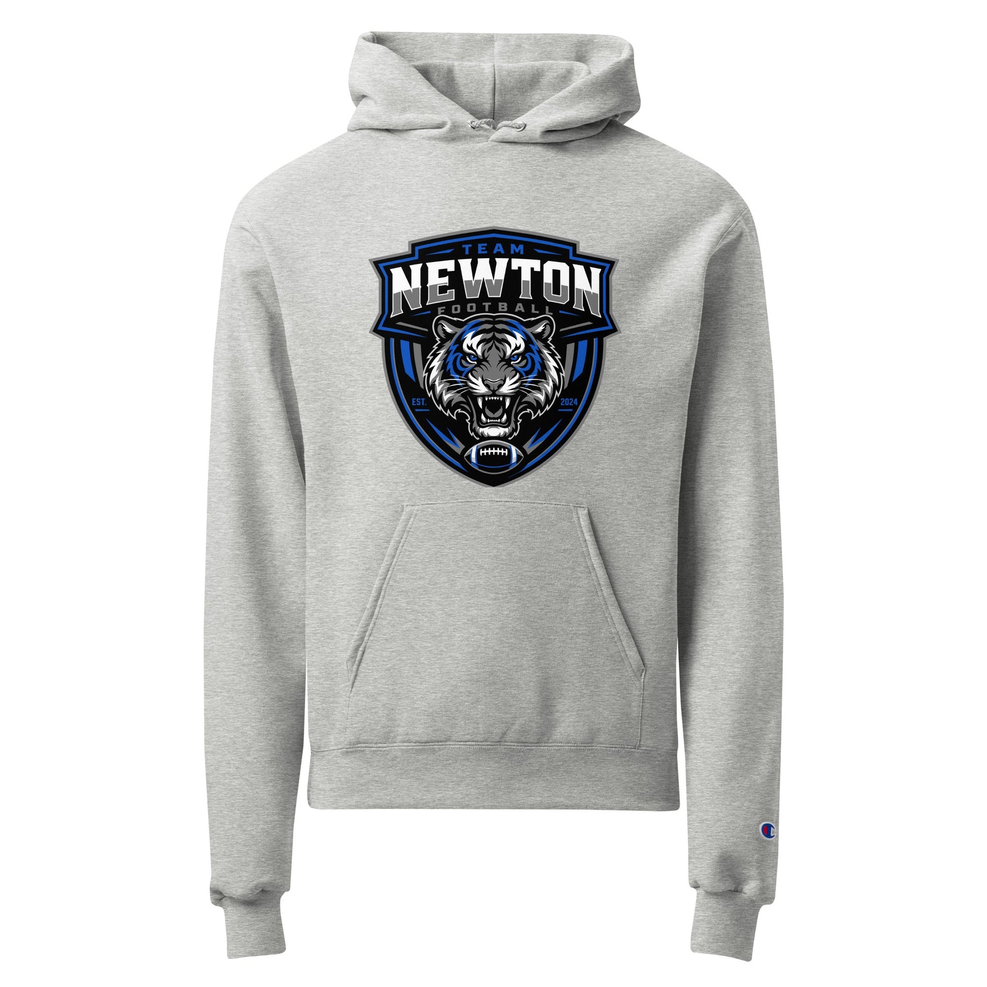 Signature | Champion Hoodie | Newton Youth football league | Shield Logo