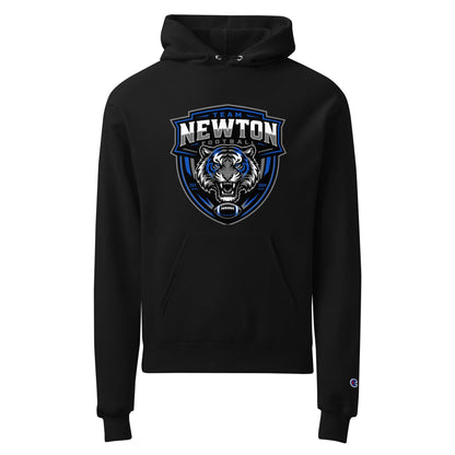 Signature | Champion Hoodie | Newton Youth football league | Shield Logo