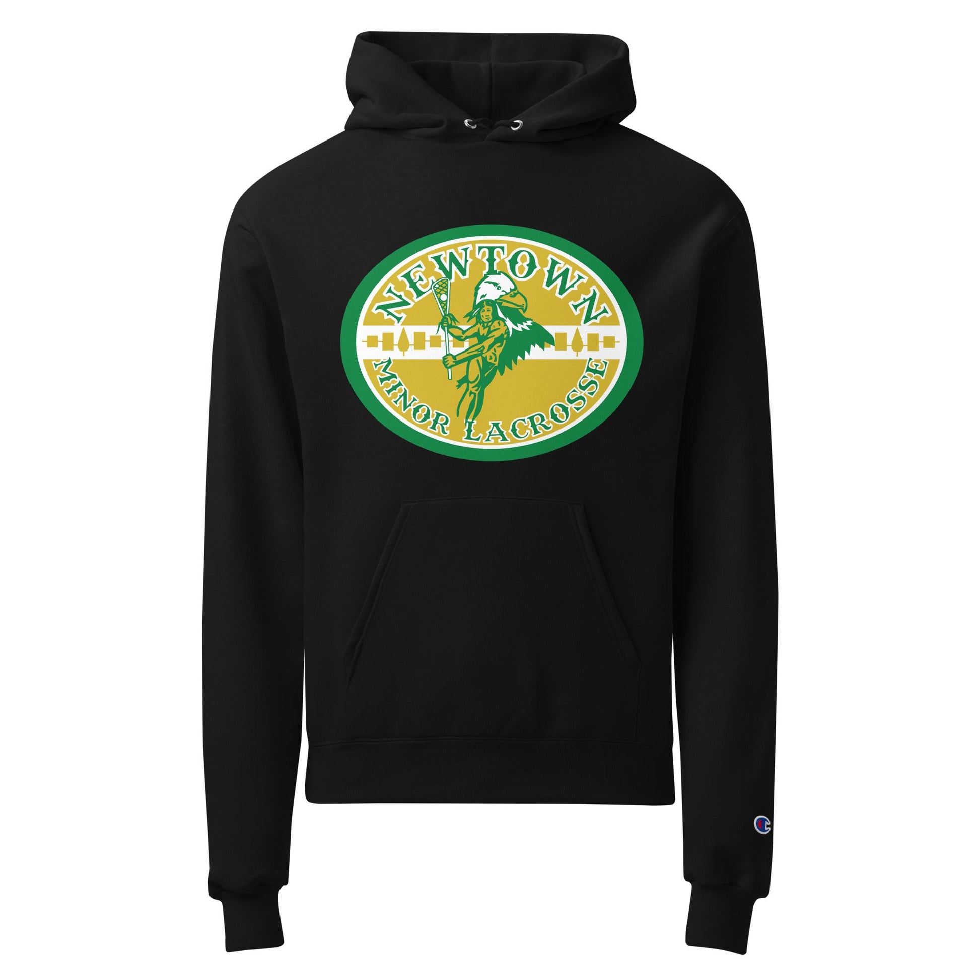 Signature | Champion Hoodie | Newtown Minor Lacrosse | Emblem Logo