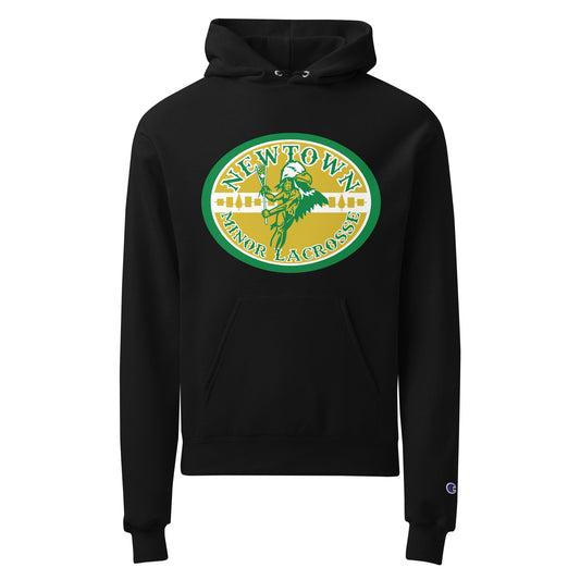 Signature | Champion Hoodie | Newtown Minor Lacrosse | Emblem Logo