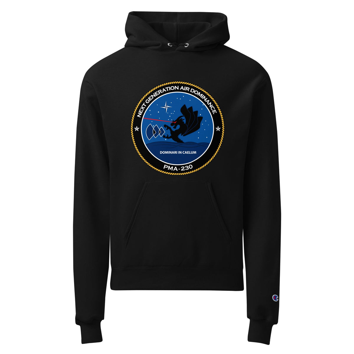 Signature | Champion Hoodie | Next Generation Air Dominance | Badge Logo