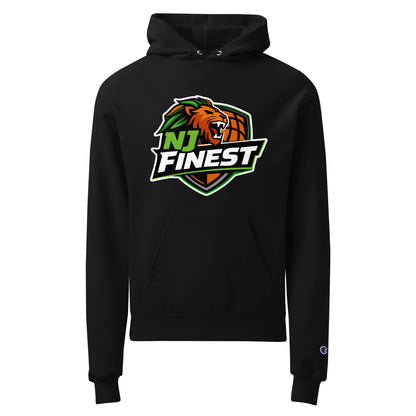 Signature | Champion Hoodie | NJ Finest AAU Elite | Emblem Logo