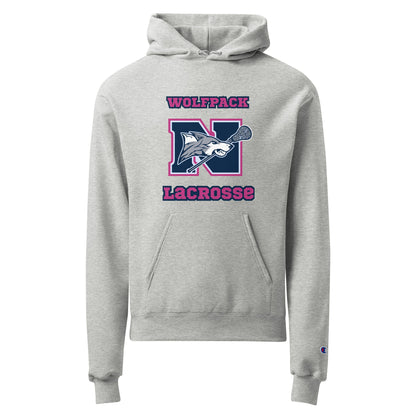 Signature | Champion Hoodie | North Paulding Lacrosse | Apex Logo