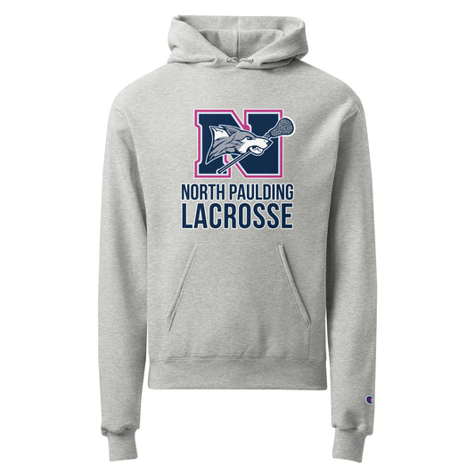 Signature | Champion Hoodie | North Paulding Lacrosse | Vanguard Logo