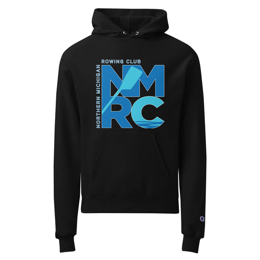 Signature | Champion Hoodie | Northern Michigan Rowing | Modern Script Logo