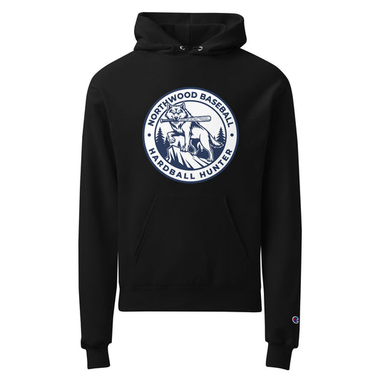 Signature | Champion Hoodie | Northwood High School Baseball | Badge Logo