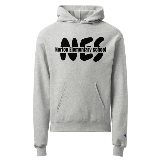 Signature | Champion Hoodie | Norton Elementary School | NES Script Logo