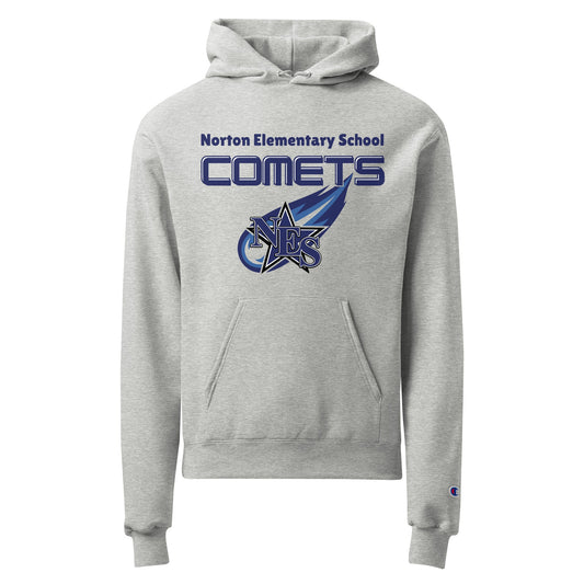 Signature | Champion Hoodie | Norton Elementary School | Space Script Logo