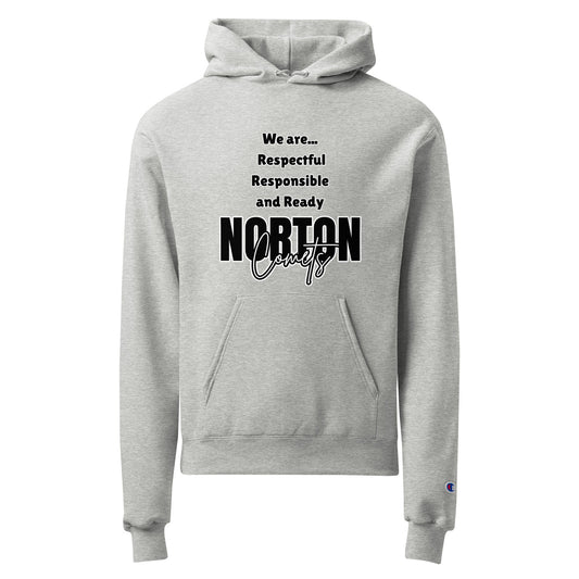 Signature | Champion Hoodie | Norton Elementary School | We are... Logo