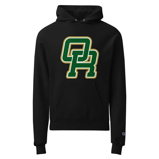 Signature | Champion Hoodie | Oakridge Flag Football | Varsity Interlock Logo