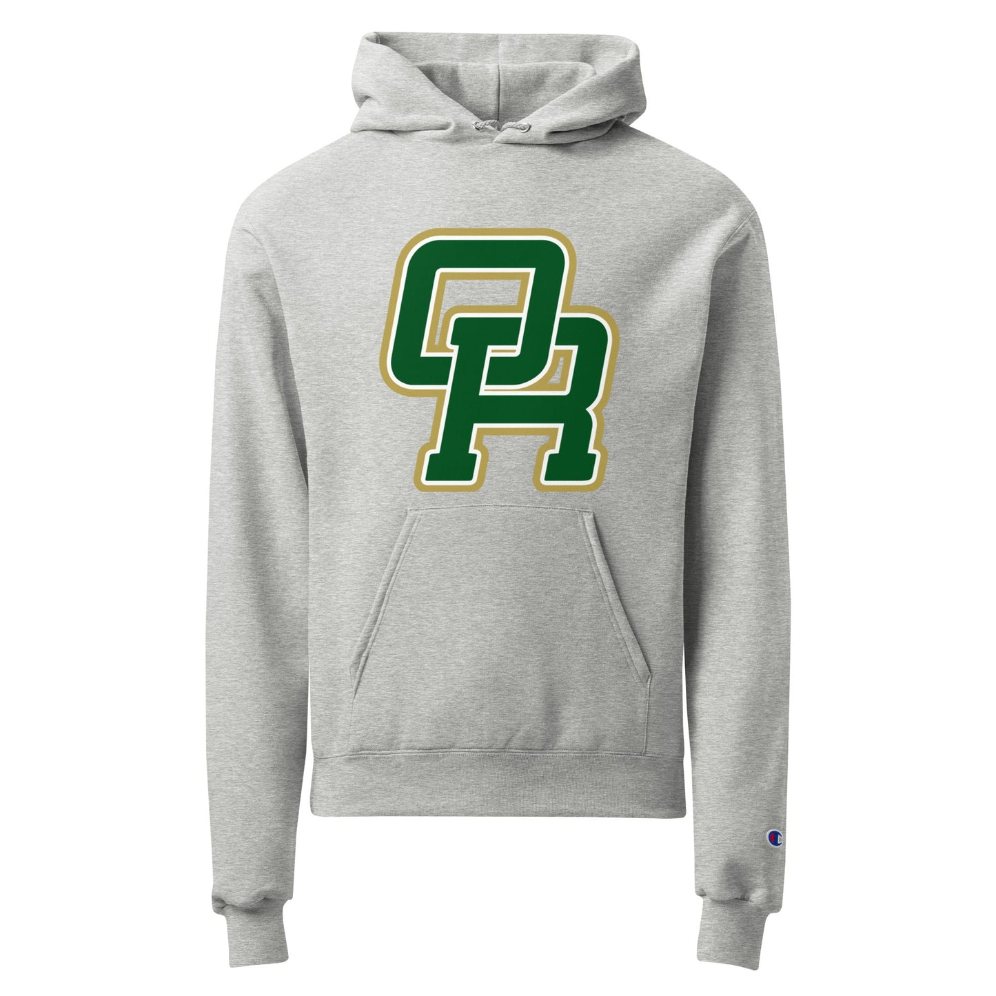 Signature | Champion Hoodie | Oakridge Flag Football | Varsity Interlock Logo