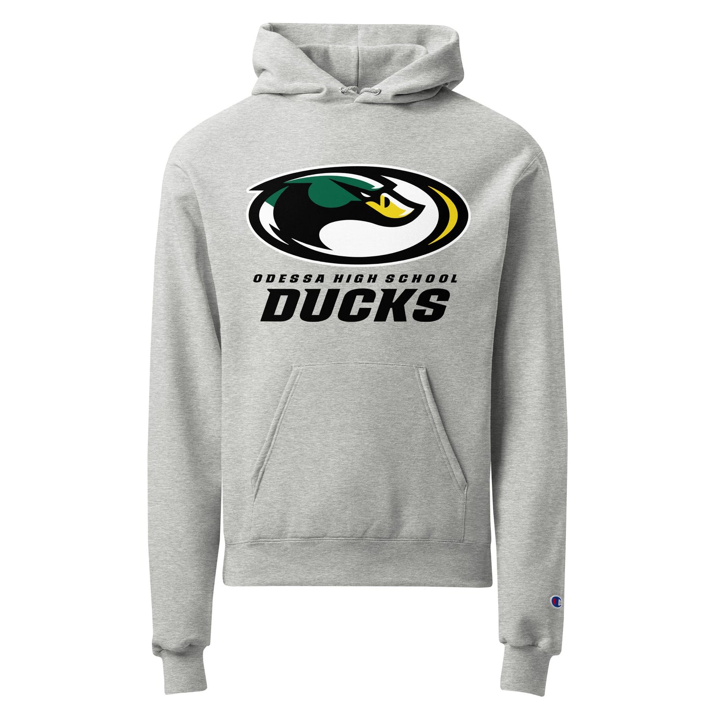 Signature | Champion Hoodie | Odessa Girls Lacrosse | ODH Ducks Logo