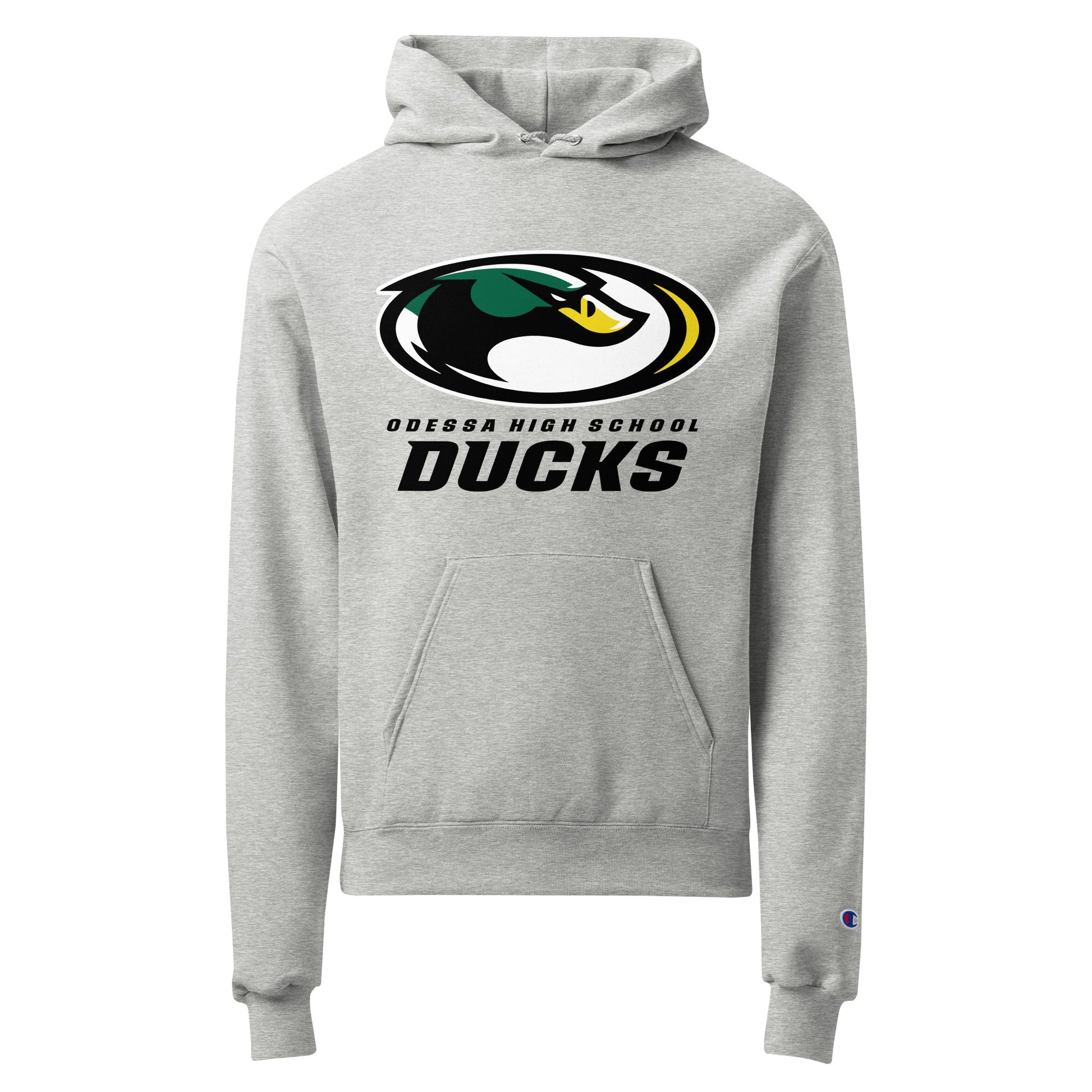 Signature | Champion Hoodie | Odessa Girls Lacrosse | ODH Ducks Logo