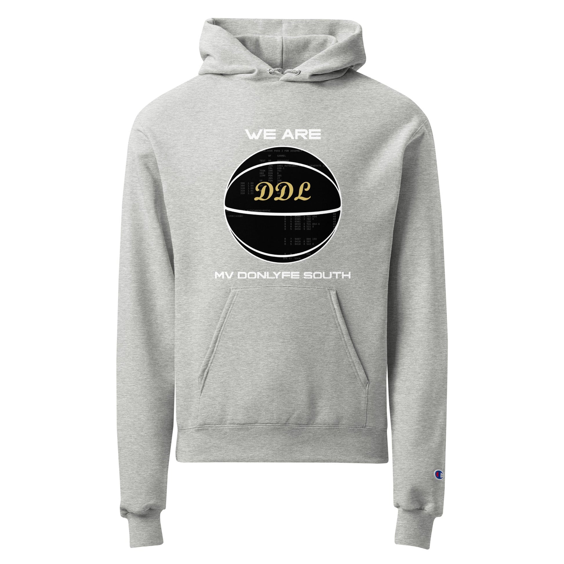 Signature | Champion Hoodie | Official DDL Merchandise | Vanguard Logo