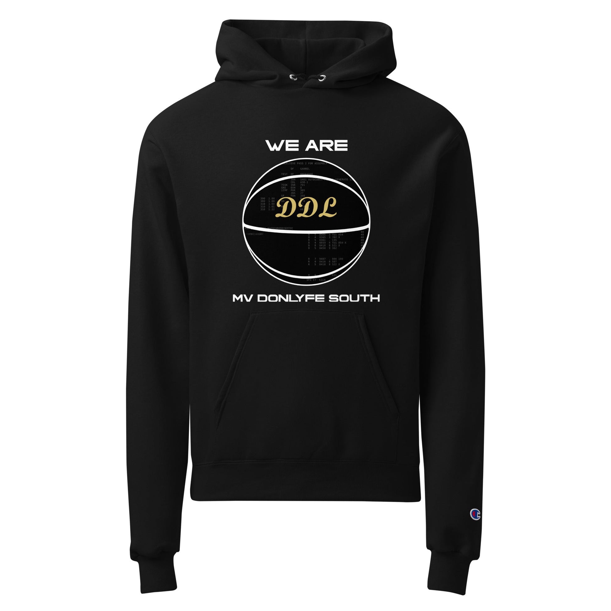 Signature | Champion Hoodie | Official DDL Merchandise | Vanguard Logo