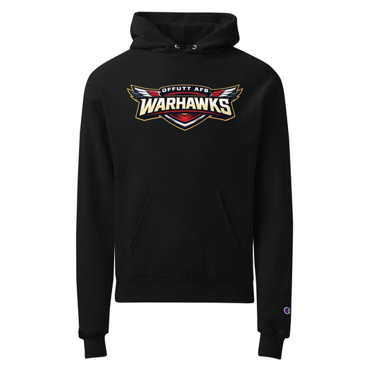 Signature | Champion Hoodie | Offutt AFB Warhawks | Mark Logo